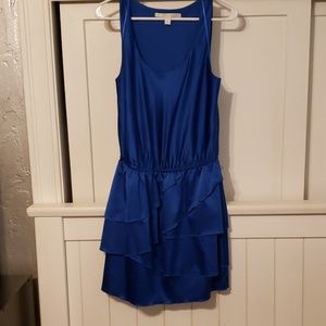 Beautiful blue ruffle dress